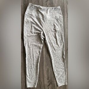 Grey ⬜️ Blue 🟦 and Black ⬛️ Geometric Patterned Leggings | XL